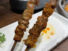 烤羊肉串-快乐小羊·内蒙牛羊肉火锅(流花中心店)