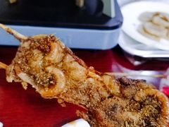 -老红桥炸灌肠牛肚锅烧烤(定福庄店)
