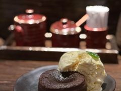 自己外带的熔岩蛋糕-三川·十酒Izakaya(南昌路店)