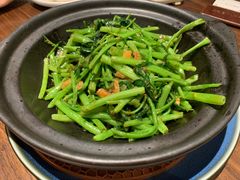 桑巴酱虾米啫空心菜-港丽餐厅(杭大店)