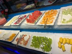 自助取餐区-聚盛源蒸汽海鲜火锅烤肉自助(巨川金海岸购物广场店)