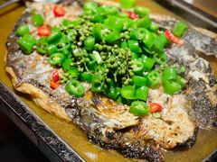鲜青椒烤鱼-探鱼·鲜青椒爽麻烤鱼(苏宁广场店)