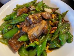 青椒小炒肉-木子山庄·安徽省老字号·中国炖锅宴