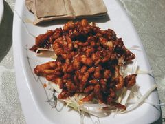 京酱肉丝-华盛园卷子王农家菜水库鱼