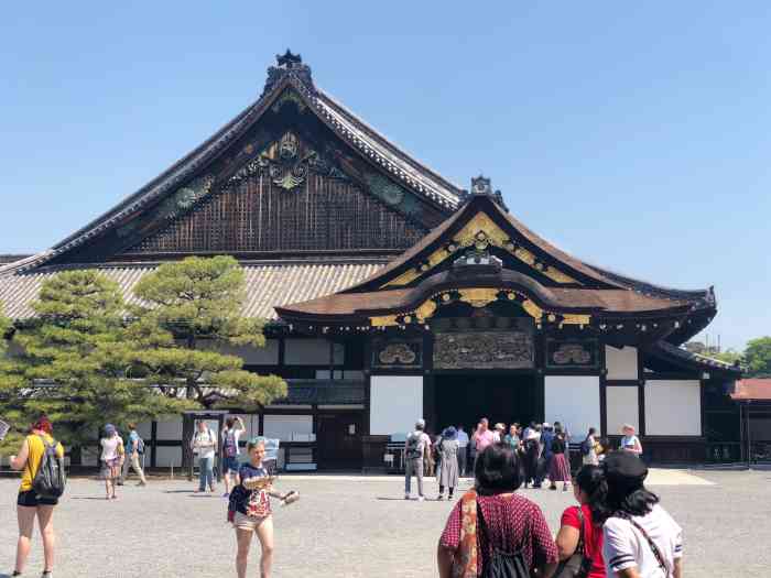 二之丸御殿-"淅淅沥沥的小雨把我带回到二条城,由于将军.