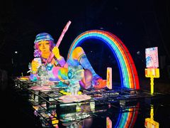 -欢乐海岸椰林沙滩-2025湾区超级灯会