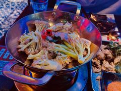 干锅花菜-钳真多钓虾馆·小龙虾海鲜烧烤(九六广场店)