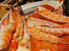 虾线拆得很干净-生如夏花泰式火锅(西村黑金店)