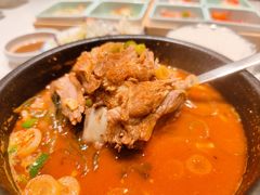 脊骨汤饭（配米饭）-韩香福烤肉庄园(华夏路店)