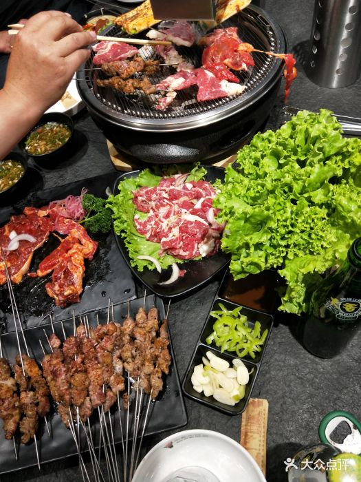 小黑牛烤肉-大块肉-菜-大块肉图片-丹东美食-大众点评网