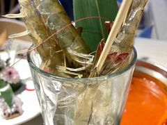 竹签虾-围炉夜话·潮汕卤水火锅(榕江店)