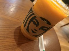 芒果西番莲星冰乐-星巴克臻选(广州沙面店)