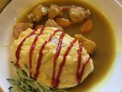 咖喱鸡肉蛋包饭-蛋蛋屋蛋包饭(金山万达店)