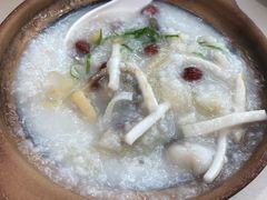 脆鱼皮艇仔粥-蔡澜点心·粤菜(西单大悦城店)