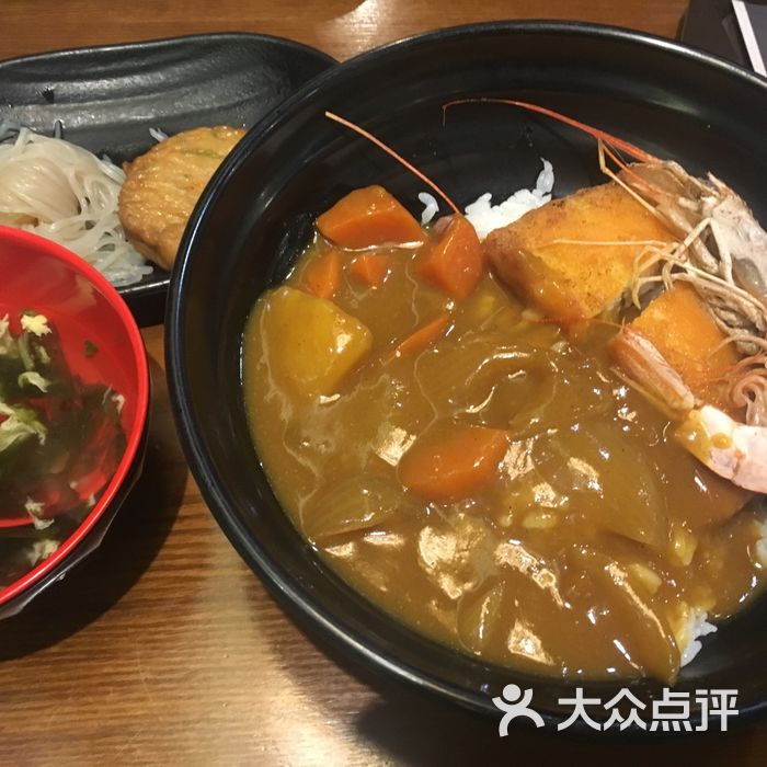 吉野家红虾冰鱼咖喱饭套餐图片-北京日式简餐/快餐-大众点评网