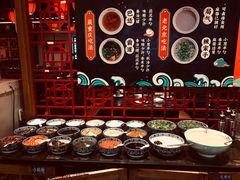 自助调料区-井格重庆火锅(西直门凯德Mall店)