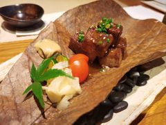 牛舌蒲叶烧-墨澜·人间味割烹料理