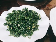 类似于马兰头的某个菜-竹海湾农家土菜