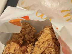 芝士安格斯厚牛堡三翅套餐-麦当劳(红旗路店)