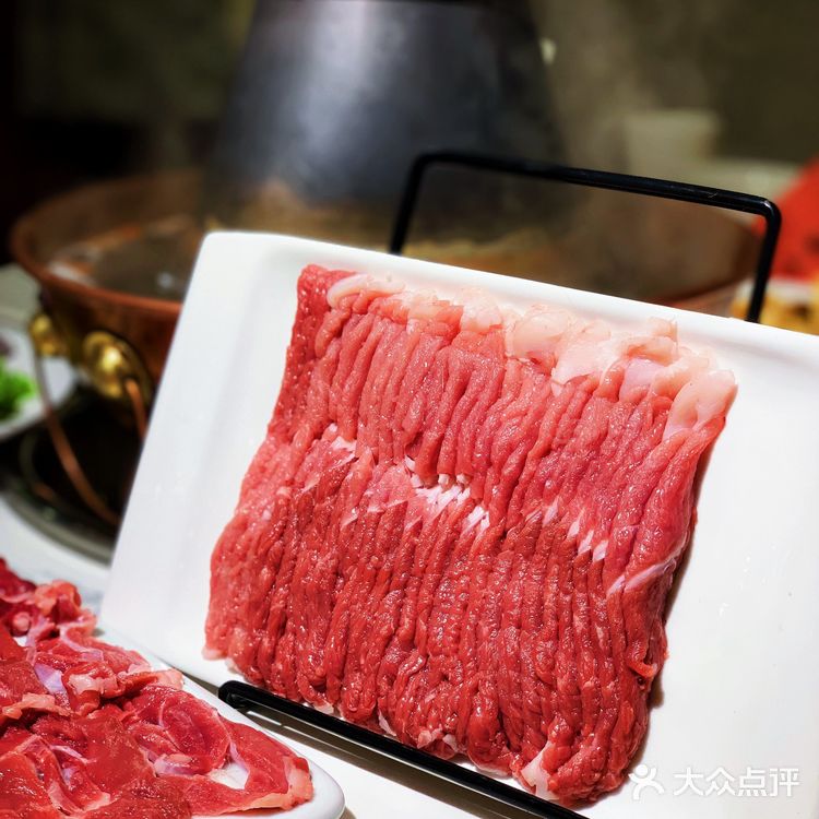 打卡超美味的铜锅涮肉!大口吃肉的幸福~