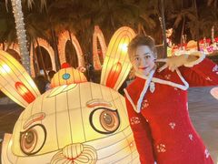 -欢乐海岸椰林沙滩-2025湾区超级灯会