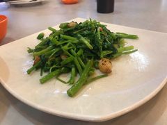 蒜蓉炒通菜-大树下海鲜饭店