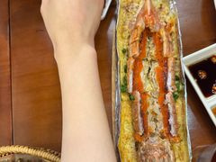 爆膏超大只泰国濑尿虾-辉记炭烧海鲜大排档·老字号(福田店)