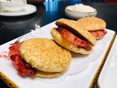 光饼夹糟肉-旺达小吃•三十年福州菜(正大广场店)