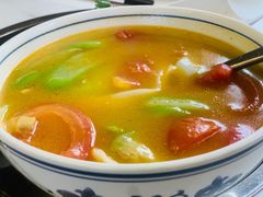 丝瓜面筋-老渔家鲜鱼轩(南浦横街店)