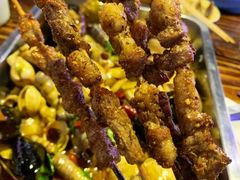 羊肉串-马路牙子地桌烤肉(工体店)