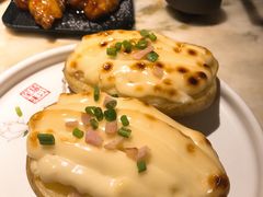 芝士焗土豆-绿茶餐厅(朝阳大悦城店)