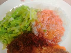 鸡腿饭-北大家园食堂