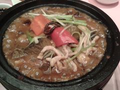 石锅自磨黑豆腐-粤仔湾砂锅粥(广益哥伦布店)