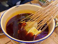 -拈签一笑黄牛肉辣卤串串