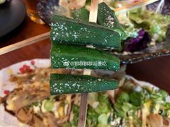 盐烤秋葵-鸟串烧Yakitori