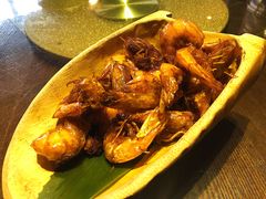 外婆好吃的油爆虾-涌上外婆桥(南塘店)
