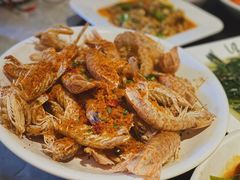 椒盐皮皮虾-达叔香味海鲜(海棠68环球美食街店)