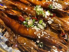 豉油大虾-绿茶餐厅(松江万达店)