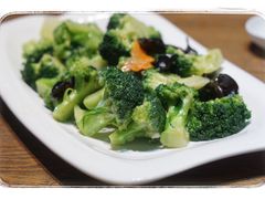 蒜茸西兰花-双合园·海鲜水饺青岛菜(万佳广场店)