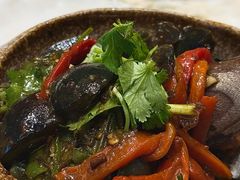 擂辣椒皮蛋-蔼若春.传承三十年云南菜(金碧公园店)