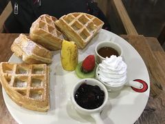 水果冰淇淋松饼-海梦1924 coffee