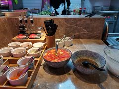 自助调料区-比格比萨自助(南京万达茂店)