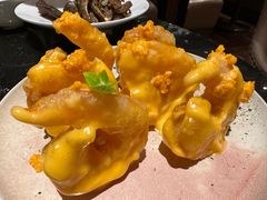 海胆酱芥末焗明虾球-上海会馆(香港名都店)