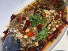 蒜爆鱼-杨氏青龙虾·羊蝎子(托乐嘉店)