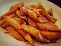 秘八蒜炒山药-卫鼎轩·家宴(水上公园店)