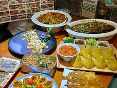 -二姐家三个拿手菜·北塘海鲜·大馅锅贴王(成林道店)
