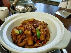 砂锅茄子-渔歌子餐厅