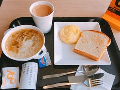 炒蛋厚多士➕榨菜肉丝米粉-大家乐(东莞虎门店)