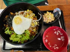 鱿鱼五花肉拌饭-米屋石锅拌饭(师大店)