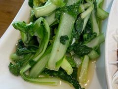 清炒小白菜-易老妈蹄花.特色川菜(人民公园总店)